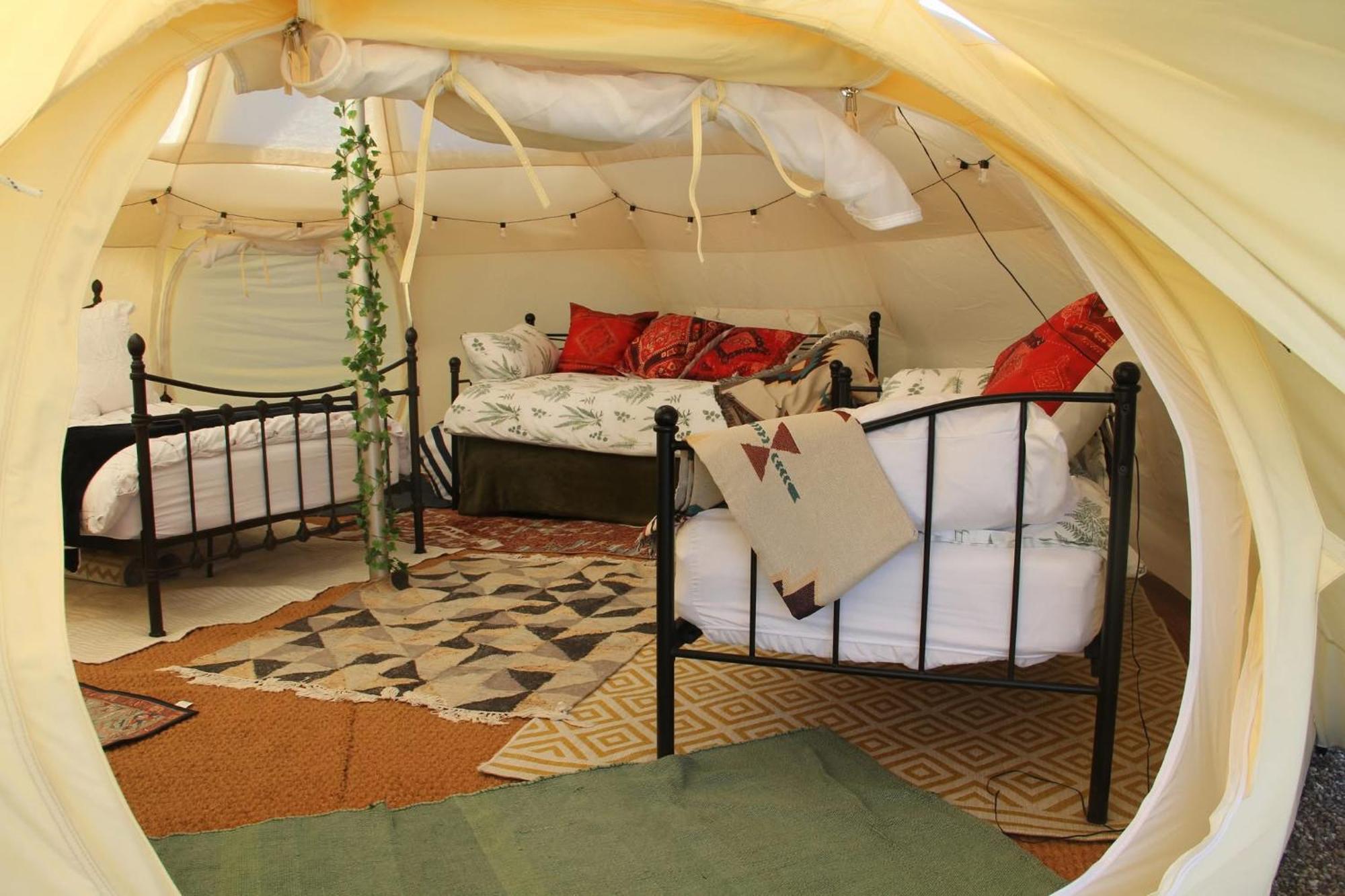 ברידג'נד Tal-Y-Fan Farm 6M Stargazer Tent מראה חיצוני תמונה